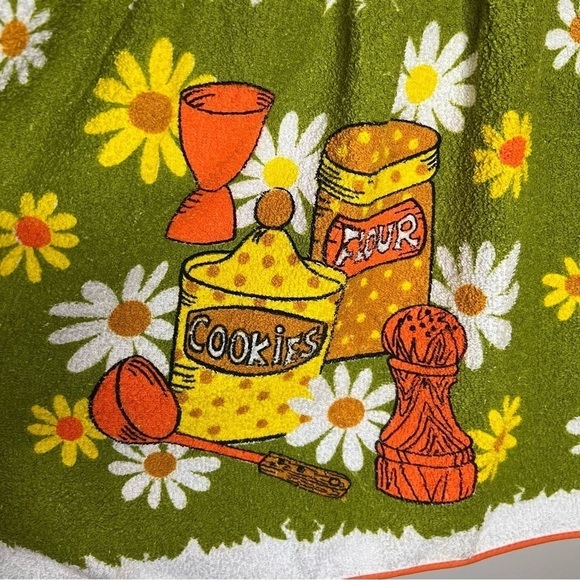 Vintage Cannon 70’s Terry Apron Made in USA - Like New! - Picture 3 of 5